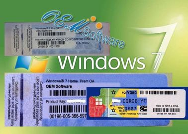 A boa compatibilidade da chave original do produto do PC de Windows 7 Home Premium livra a troca