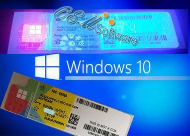 Licença de trabalho global da tecla HOME da etiqueta do Coa de Windows da chave da licença do profissional de Windows 10 pro