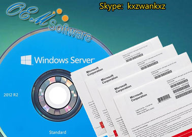Caixa de Dvd do código chave do servidor 2012 R2 STD da vitória R2 do ESD Windows Server Datacenter 2012