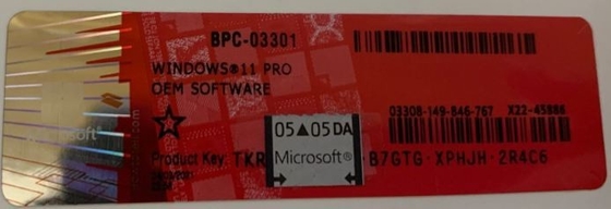 Entrega de e-mail Chave de ativação do Windows 11 Código exclusivo de 1 PC para licença do Windows 11 Pro