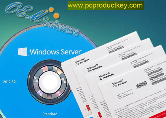 Caixa de Dvd do código chave do servidor 2012 R2 STD da vitória R2 do ESD Windows Server Datacenter 2012